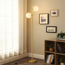 Span 3-Head Metal on sale Globe Floor Lamp - Project 62™